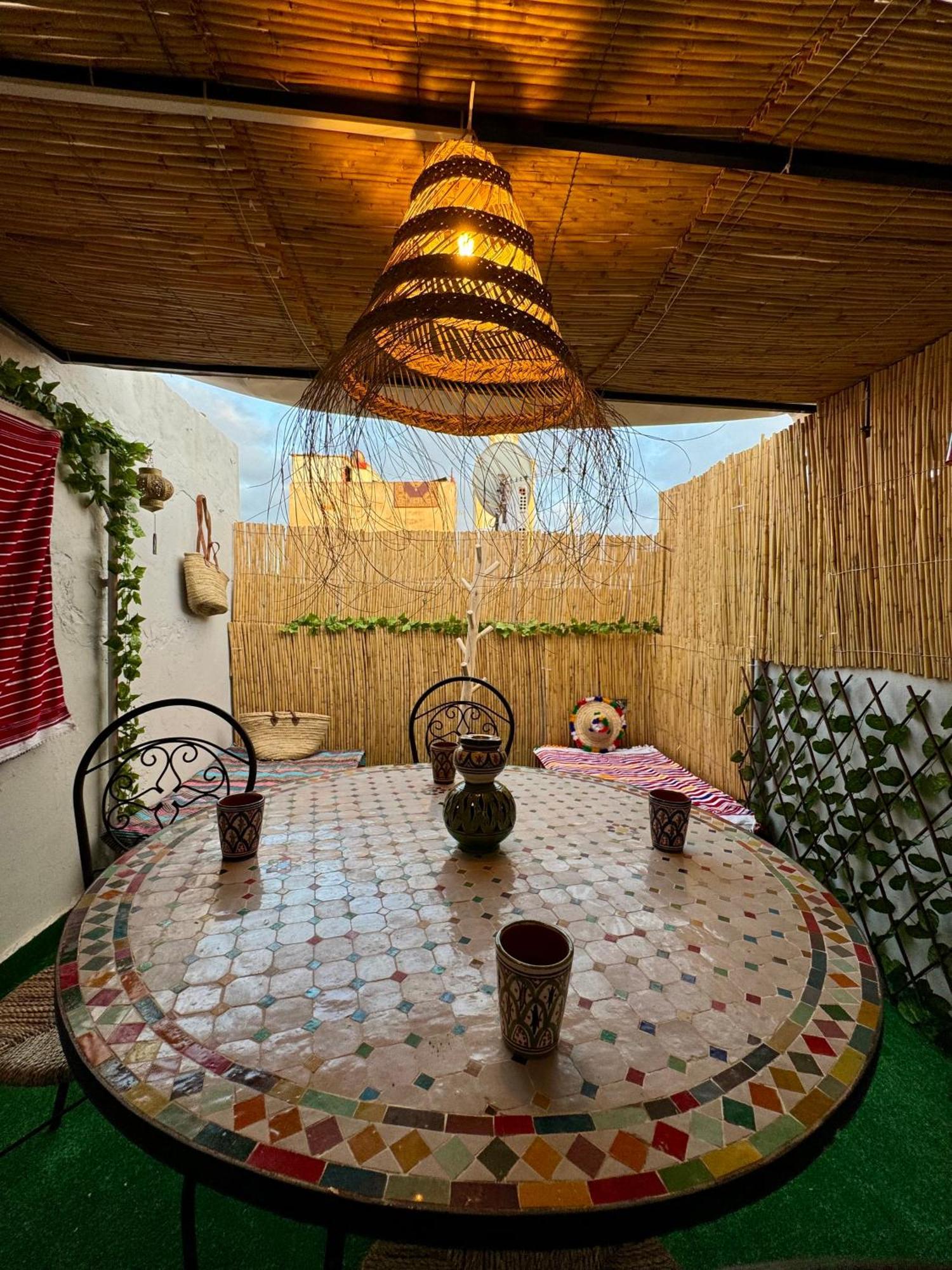 La Casa De Oussama With Traditional Private Terrace Rabat Esterno foto